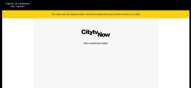 Watch-City TV-in-Ireland-error-message