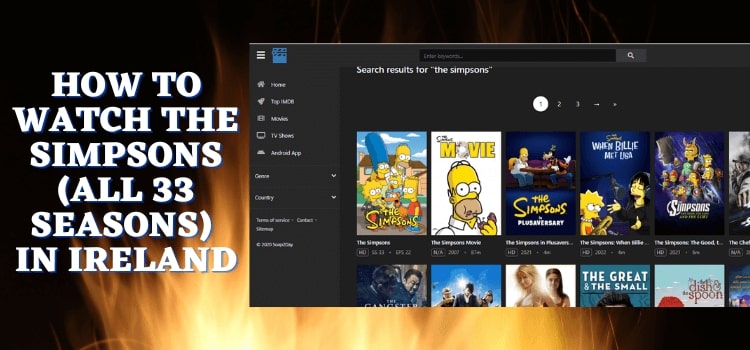 Watch the simpsons online free