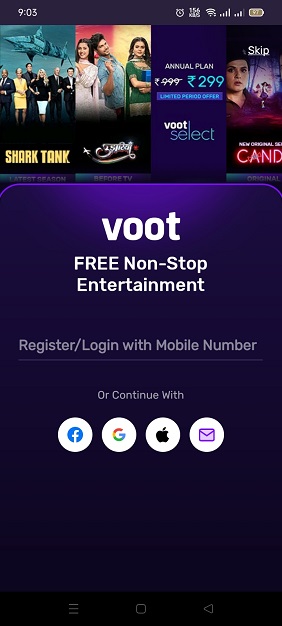 How-to-watch-voot-in-Ireland-on-mobile-step-06