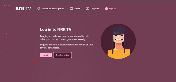 how-to-sign-in-on-nrk-tv-in-ireland-step-3
