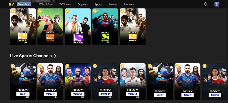 sonyliv-channels