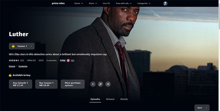 watch-Luther-in-ireland-amazon