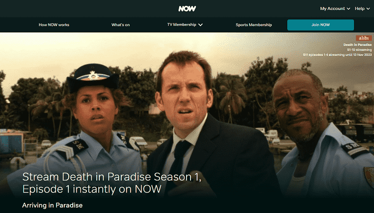 watch-death-in-paradise-in-ireland-Now