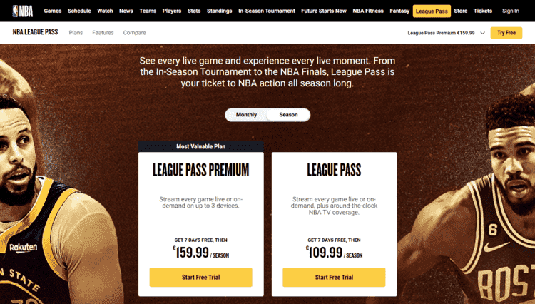 get-nba-league-pass-in-ireland-price-and-plans