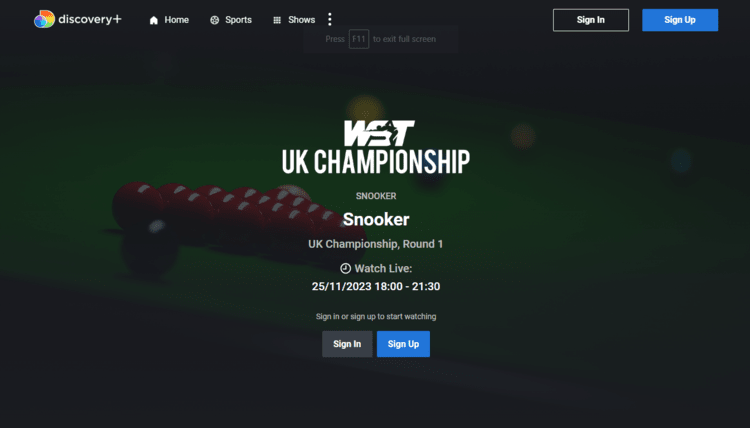 watch-uk-championship-snooker-in-ireland-discovery-plus