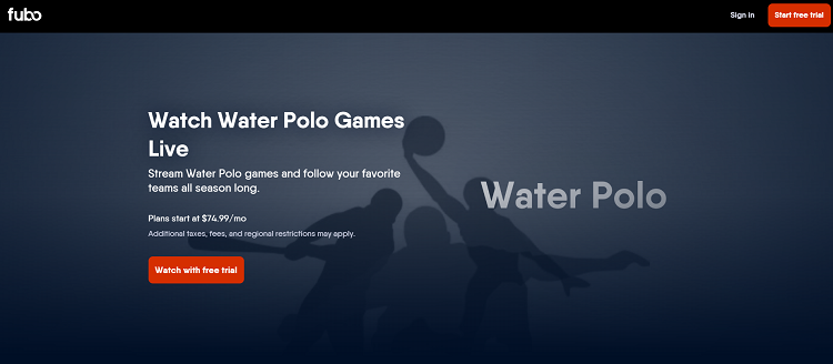 watch-water-polo-in-ireland-FuboTV