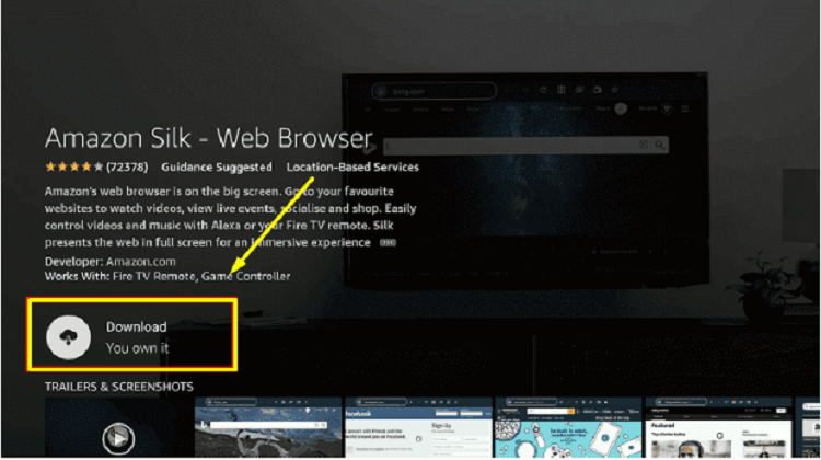 how-to-watch-all4-on-firestick-in-ireland-via-silk-browser-step-7