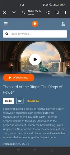 how-to-watch-the-lord-of-rings-the-power-of-rings-in-ireland-on-mobile-step-6