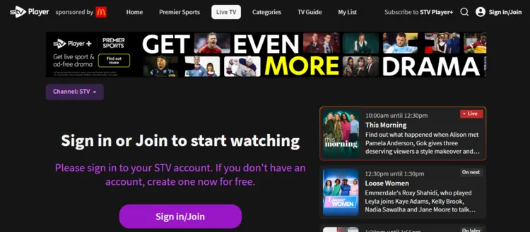 free-streaming-services-in-ireland-stv-player