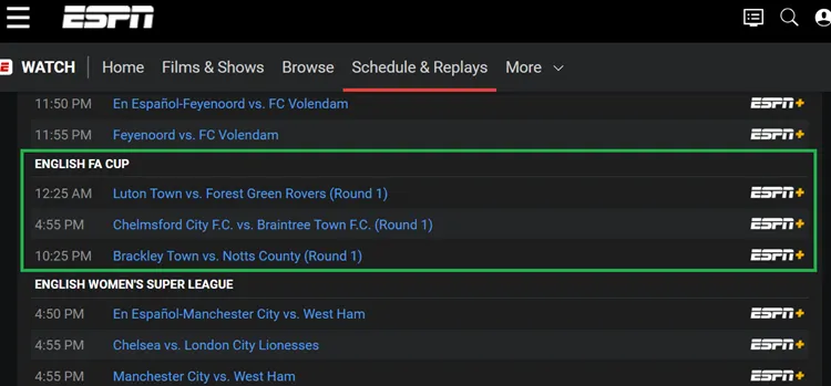 watch-fa-cup-in-ireland-espn+