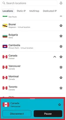 Surfshark-Canada-Mobile