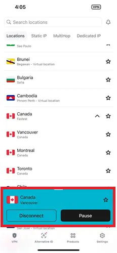 Surfshark-Canada-Mobile