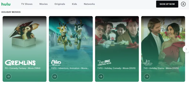 watch-christmas-movies-in-ireland-hulu