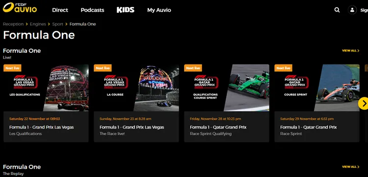 watch-las-vegas-grand-prix-in-ireland-rtbf