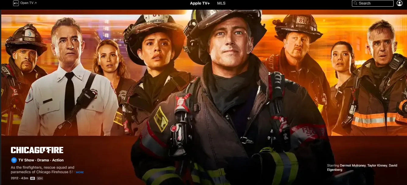 watch-chicago-fire-in-ireland-apple-tv+